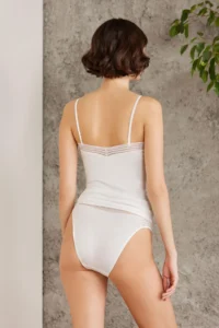 Pierre Cardin Penye Tank Top Panties Women Underwear Set - 379 - Image 2