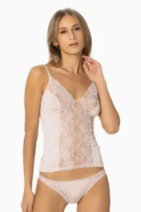 Pierre Cardin Penye Tank Top Panties Women Underwear Set - 381