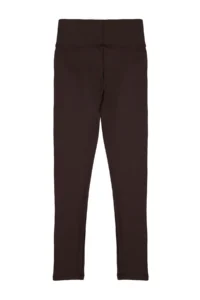 TRENDYOLMİLLA Dark Brown Wide Waist Elastic Extra Shaping Full Size Knitting Sports Leggings - Image 8