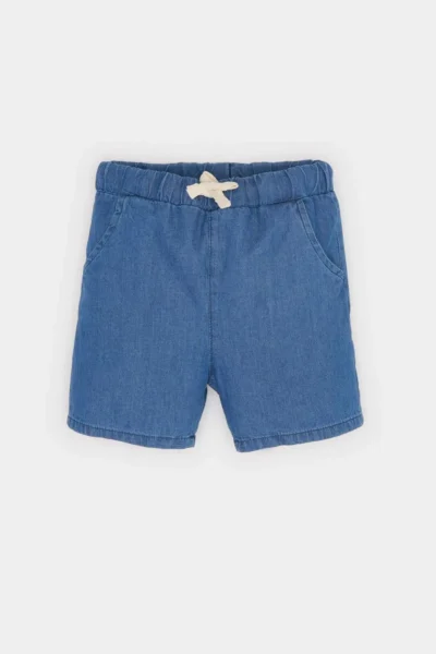 DeFacto Elastic Waist Jeans Shorts Baby Size