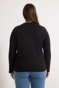Trendyol Curve Black-White-Brown 3 Sets Paket Normal Pattern Basic Crew Neck Knitting T-Shirt - Image 7