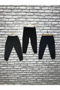 twins tailors Kids Sweatpants 3 Sets (Navy Blue Black Anthracite)