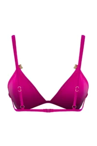 TRENDYOLMİLLA Fuchsia with accessories Triangle Covered Bikini Top - Image 10
