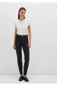 Mavi Cindy 90lar Black jeans Pants -8-Y2292 - Image 2