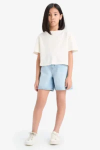 DeFacto Jeans Shorts Girls' - Image 4