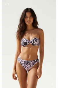 Pierre Cardin Padded Strapless Backless Bikini