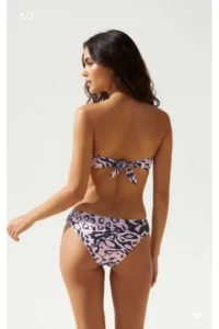 Pierre Cardin Padded Strapless Backless Bikini - Image 2