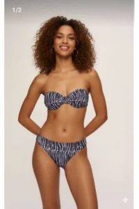 Pierre Cardin Dolgulu Strapless Bikini