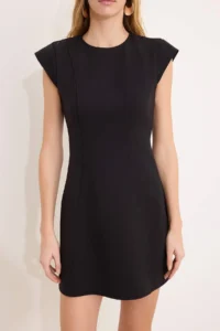 TRENDYOLMiLLA Black A Cut Short / Mini Weaving Dress - Image 3