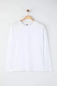 Trendyol Curve Multicolored 3 Sets Paket Regular/Normal Pattern Basic Crew Neck Knitting T-Shirt - Image 14