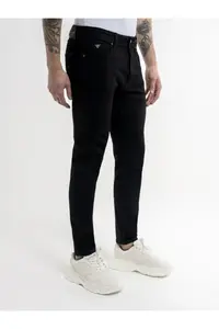 Loft Justin Skinny Fit Siyah Erkek Jean Pantolon - Image 4