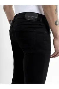 Loft Justin Skinny Fit Siyah Erkek Jean Pantolon - Image 6