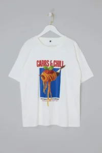 Trendyol Curve Ecru Crew Neck Wide Pattern Printed Plus Size Knitting Tshirt