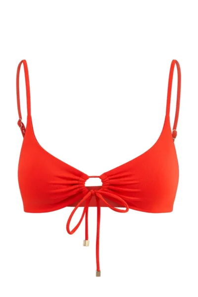 TRENDYOLMİLLA Rejection bralette Covered Cut Out Detailed LYCRA® XTRA LIFE Bikini Top