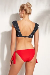 Pierre Cardin Frilly Triangle Bikini Set - Image 2
