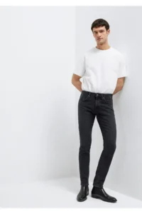 Mavi James Classic denim Dark Anthracite Smoke Jeans Pants 90647 - Image 2