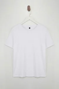 Trendyol Curve White-Gray-Navy Blue 3 Sets Paket Plus Size T-Shirt - Image 12