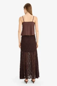 DeFacto High Waist Lace Maxi Skirt - Image 6