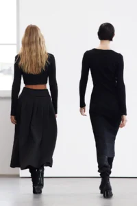 TRENDYOLMİLLA Black Maxi Premium/Special Yarn Knitwear Rose Detailed LONG Dress - Image 6