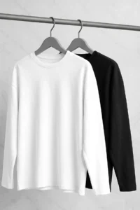 Trendyol Curve Black-White 2 Sets Package 100% single jersey Oversized/Wide Cut Knitting T-Shirt - Image 6