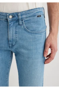 Mavi James Premium Blue Light Blue Jeans Trousers - Image 5