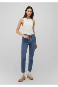 Mavi Cindy Gold Shape DARK BLUE Jeans Pants -87897