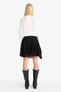 DeFacto A Cut Lace Mini Skirt - Image 5