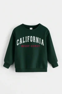 twins tailors Game And California Printed 3 Pack Unisex Red-Black-Green Kids Sweatshirt - Image 2