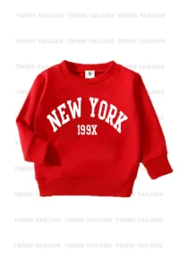 twins tailors Game And California Printed 3 Pack Unisex Red-Black-Green Kids Sweatshirt - Image 4
