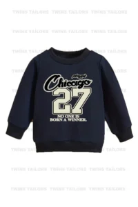 twins tailors Game Console And Sandiego Printed 3-Pack Unisex Black-Grey-Navy Blue Children's Sweatshirt - Image 4