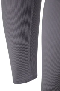 TRENDYOLMİLLA Gray seamless/Seamless Full Size Knitting Sports Leggings - Image 8