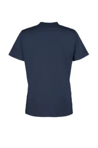 Trendyol Curve Navy Blue Ribbed Relaxed 100% Cotton Knitting T-Shirt - Image 6