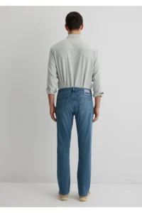 Mavi Jake Premium Blue Misty Indigo Blue Jeans Trousers - Image 6