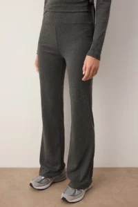 TRENDYOLMİLLA Anthracite Melanj  Knitting Bottom - Top Set - Image 3