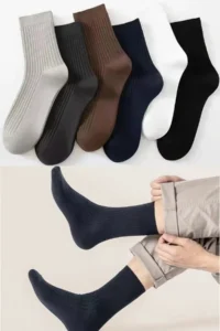 BGK Unisex 6 Sets Soket Socks