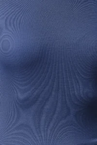TRENDYOLMİLLA Indigo Viscose Crew Neck Crop Flexible Knitting Blouse - Image 2