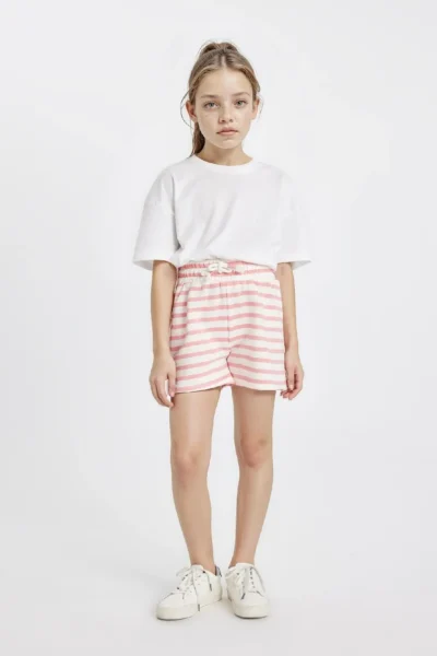 DeFacto Striped Shorts Girls'