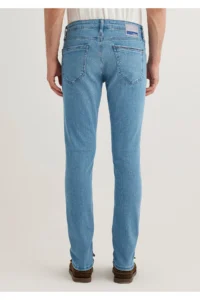 Mavi James Premium Blue Light Blue Jeans Trousers - Image 4