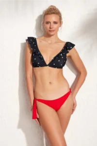 Pierre Cardin Frilly Triangle Bikini Set - Image 3