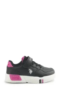 U.S. Polo Assn. Uttes Jr 5Pr Black Girls' Sneaker