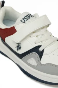 U.S. Polo Assn. ENY JR 5PR WHITE Boys' Sneaker - Image 7