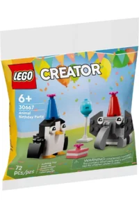 LEGO ® Animal Birthday Party 30677 - Toy Building Set for 6+ Kids (72 Pieces) - Image 2