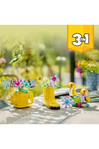 LEGO ® Creator 3 in 1 Flowers in Watering Can 31149 - 8+ Creative Toy Building Set (420 Pieces) - Image 6