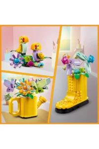 LEGO ® Creator 3 in 1 Flowers in Watering Can 31149 - 8+ Creative Toy Building Set (420 Pieces) - Image 8