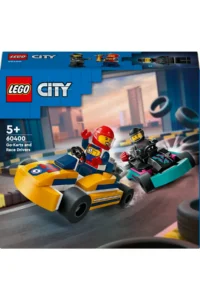 LEGO ® City Go-Karts and Race Drivers 60400 - Creative Toy Building Set for Kids 5+ (99P) - Image 3