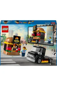 LEGO ® City Hamburger Truck 60404 - Creative Toy Building Set for 5+ (194 P) - Image 4