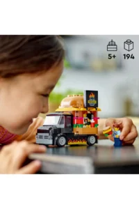 LEGO ® City Hamburger Truck 60404 - Creative Toy Building Set for 5+ (194 P) - Image 5
