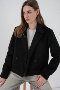Bigdart Women Bowl Jacket 0725 - Black - Image 3