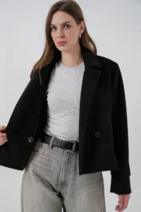 Bigdart Women Bowl Jacket 0725 - Black - Image 4