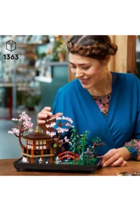 LEGO ® Icons Peaceful Garden  - 18+ Creative Model Building Set (1363 Pieces) - Image 5